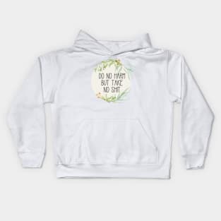 Do No Harm Rustic Wreath Kids Hoodie